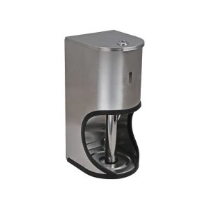2 Roll Toilet Roll Holder Stainless Steel