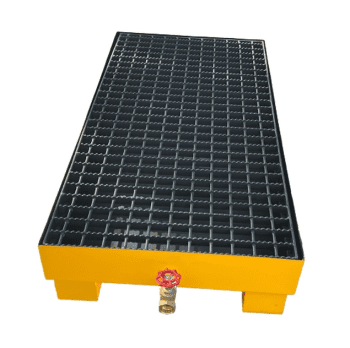 2 Drum Steel Spill Deck