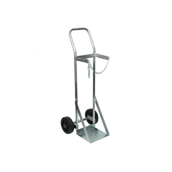 Single Oxygen Gas Bottle Trolley