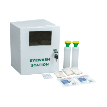 Eyewash Station - Lockable Metal Box