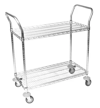 2 Tier Utility Trolley/600mm Wide
