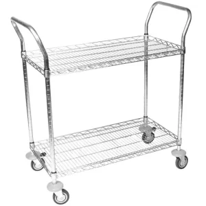 2 Tier Utility Trolley/450mm Wide