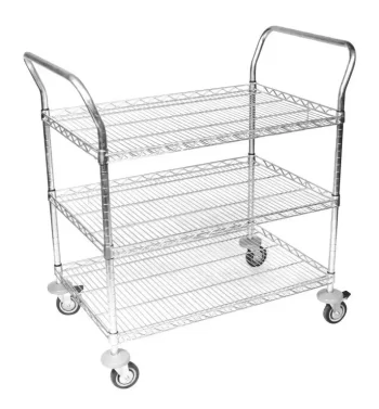 3 Tier Utility Trolley/450mm Wide