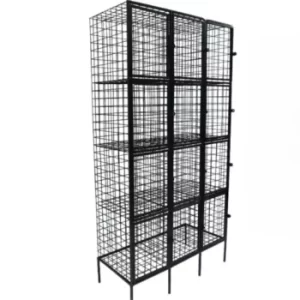 12 Compartment Wire Mesh Locker