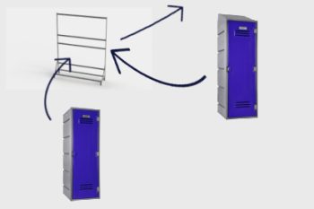 Single Door Clothing Locker - Image 3