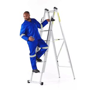 Royal Blue Poly Cotton Conti suit with reflective Tape