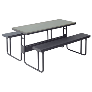 6 Seater Canteen Bench