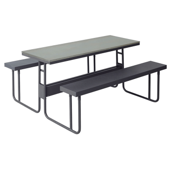 6 Seater Canteen Bench