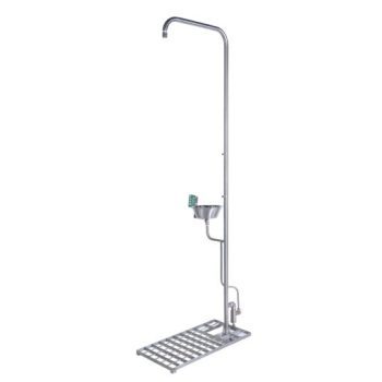Single Column Foot Operated Emergency Shower