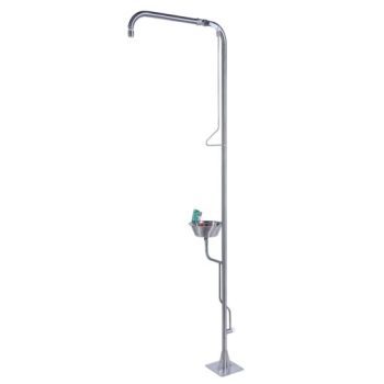 Single Column Hand Operated Emergency Shower