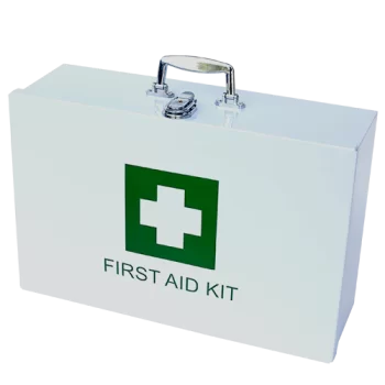 Empty Metal Medical Box Only