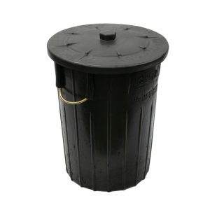 85 Litre Rubber Refuse Bin With Lid
