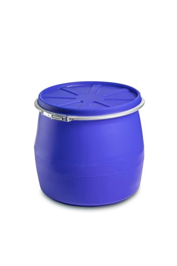 100 Litre Plastic Drum Open Top
