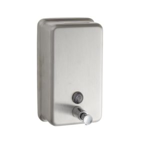1.2 Litre Stainless Steel Top Up Soap Dispenser
