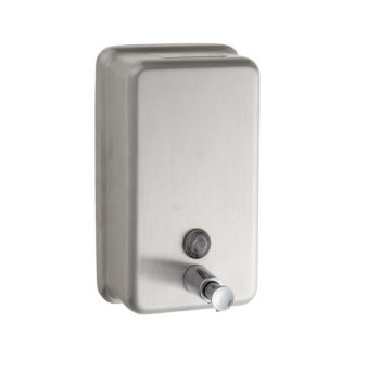 1.2 Litre Stainless Steel Top Up Soap Dispenser