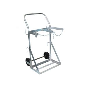 Double Gas Bottle Trolley