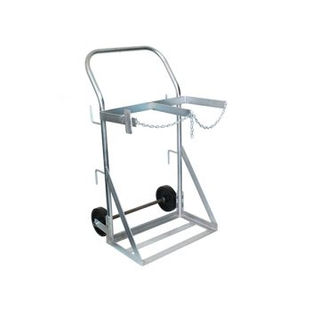 Double Gas Bottle Trolley