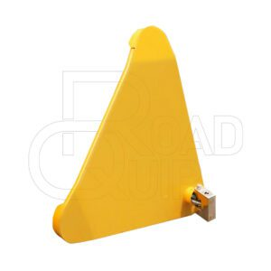 Wheel clamp Yellow Triangular