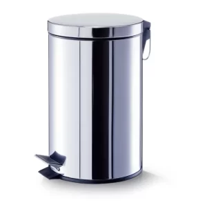 20 Litre Mirror Steel Pedal Bin
