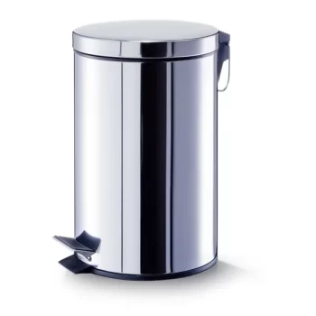 20 Litre Mirror Steel Pedal Bin