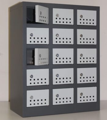 15 Compartment Cellphone Locker