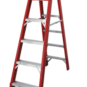 Industrial A-Frame Double Sided Fibreglass Ladder